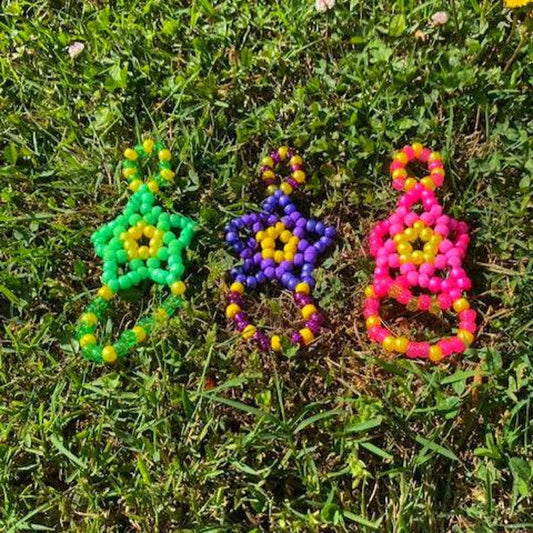 kandi star glove, kandi bracelet